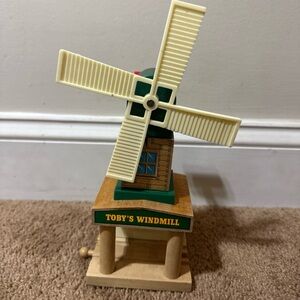 Thomas & Friends Wooden Railway Train Tank Engine - Toby's Windmill